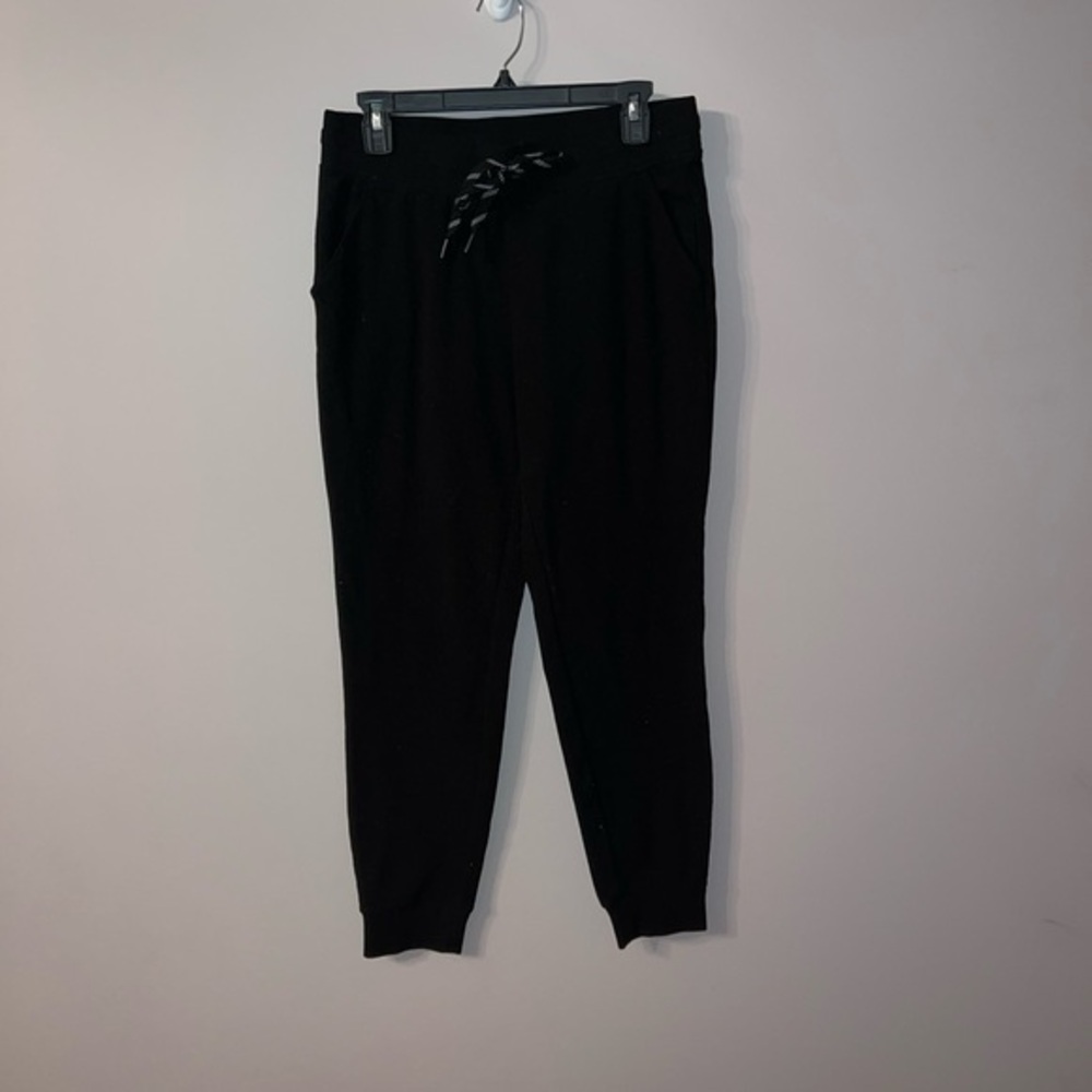 Black ribbed sweat pants, Marc New York, Andrew, Marc, men’s medium